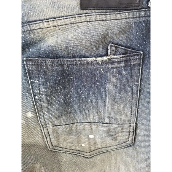 PRPS Demon Fit Button Fly Men's Jeans Purposely Distressed Denim Size 36x34 - Picture 12 of 12